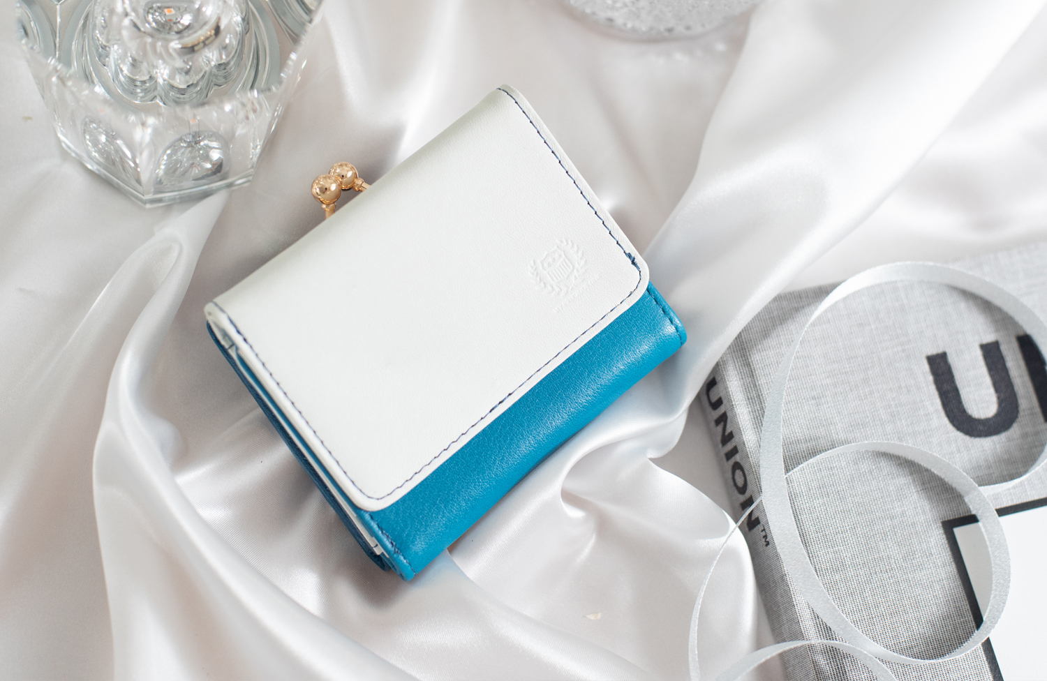 カスタムオーダーメイド コンパクト三つ折りがま口財布 ｜イーモノ