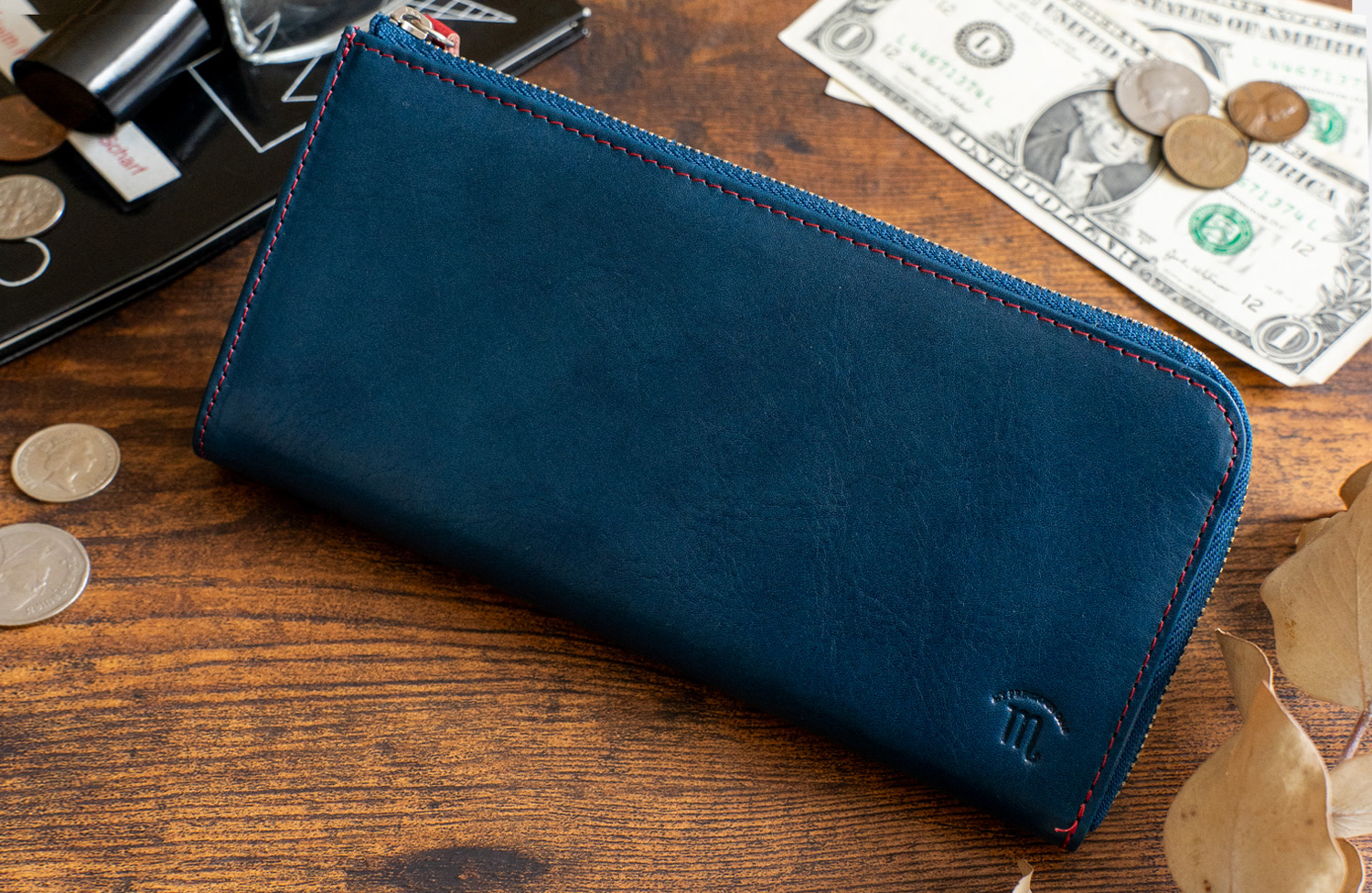 カスタムオーダーメイド L字ファスナー長財布 ｜イーモノ